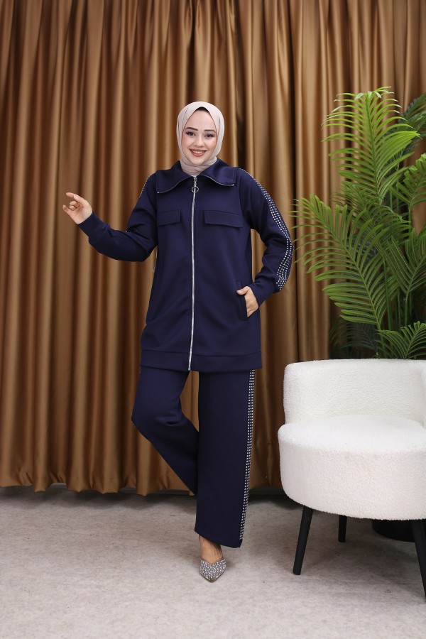 Kübra Model - Lacivert